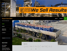 Tablet Screenshot of expchemserv.com